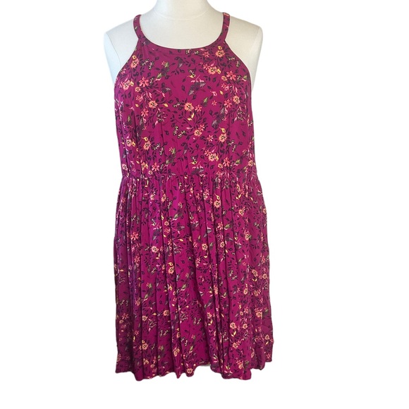 torrid Dresses Torrid Sundress Halter Type Neckline Floral Print